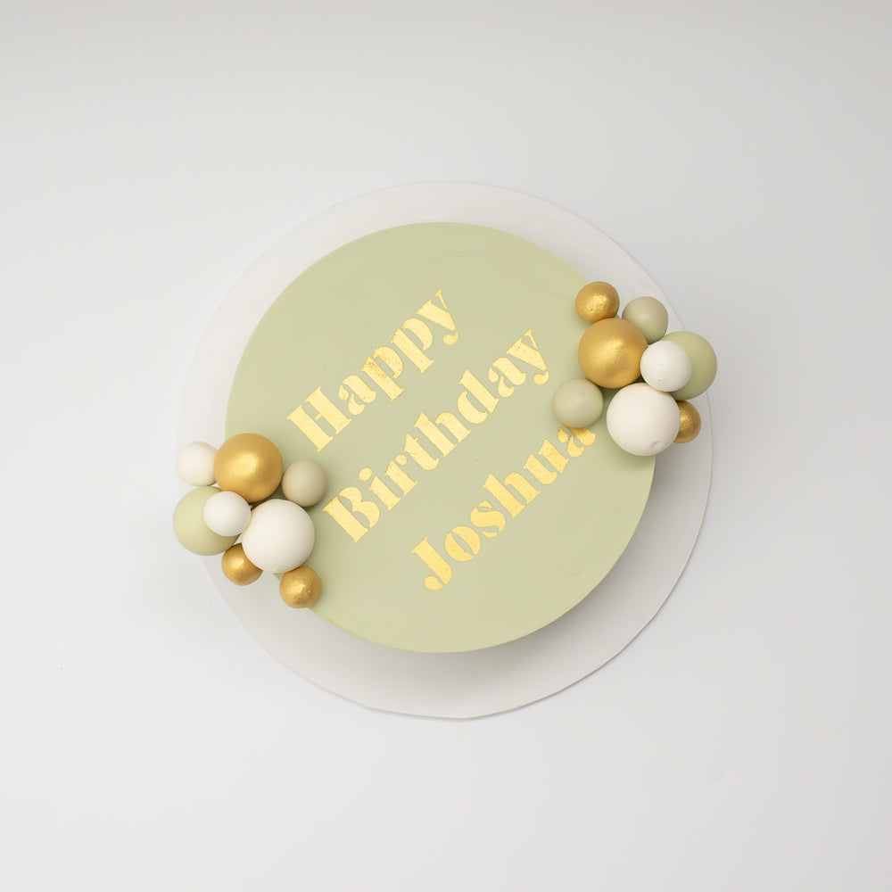 Bubble custom cake – Available in GF / eggless / nut-free – Sweet Talk Auckland