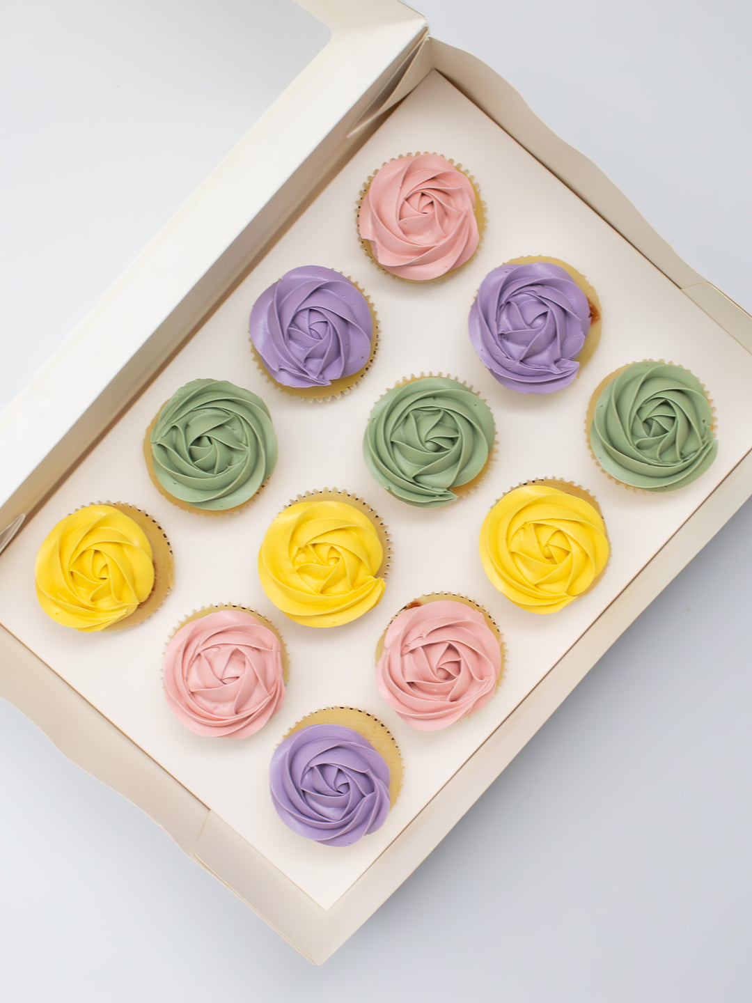 Custom colour cupcakes – themed events – Sweet Talk Auckland