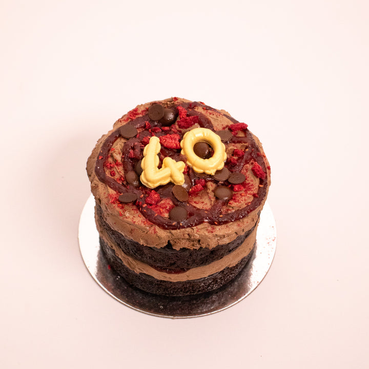 Chocolate Raspberry Cake (Vegan)
