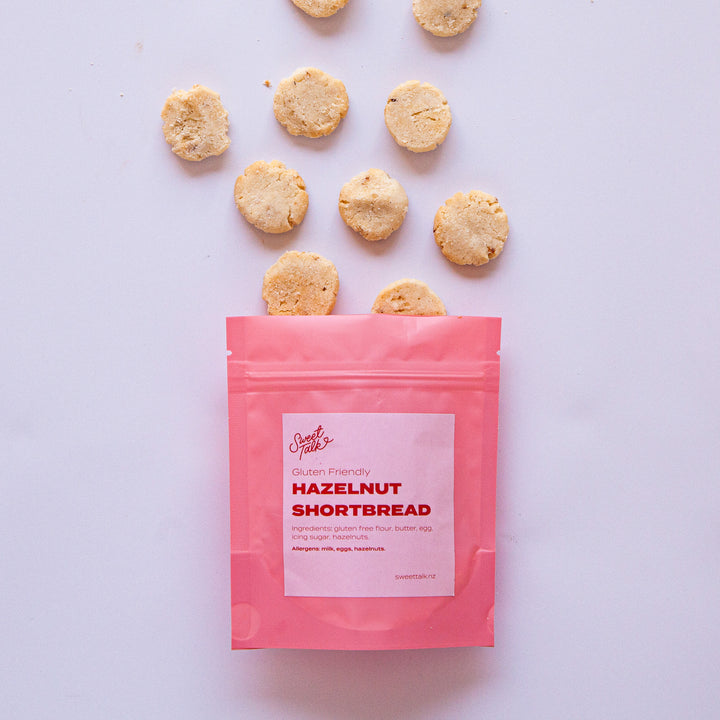 Hazelnut Shortbread Cookies