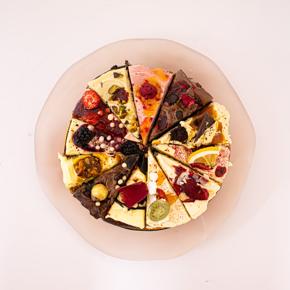 Flavour carousel cake with assorted flavours – Sweet Talk Auckland