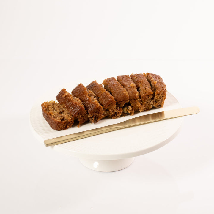 Carrot Loaf with tender carrot shreds and warm spice.