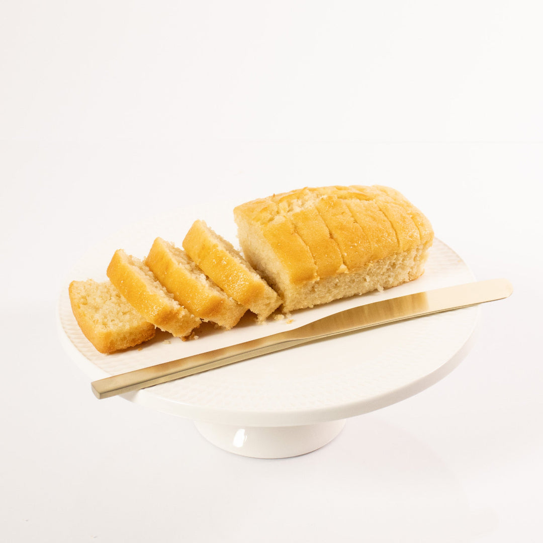 Lemon Loaf with soft, buttery crumb and zesty lemon flavour.